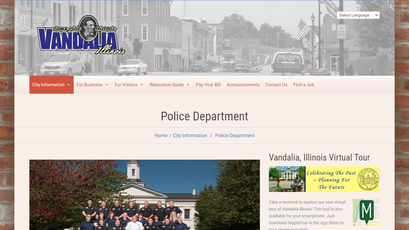 Police Department - City of Vandalia, ILCity of Vandalia, IL